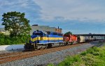 DME 6362 & CP 6050 pull the empty oiler.